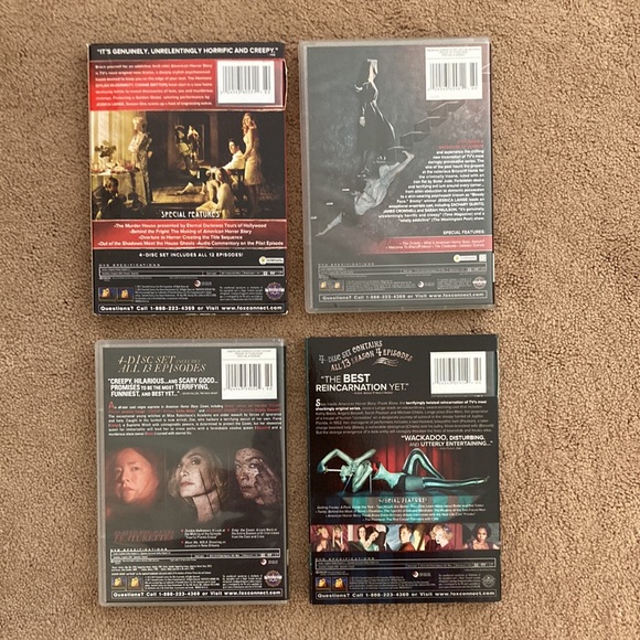 1-4 seasons AMERICAN HORROR STORY - Picture 2 of 7